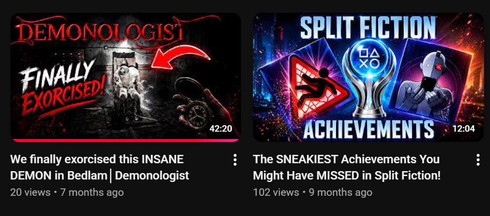Underperforming thumbnail example 1 from ElectroSparklez